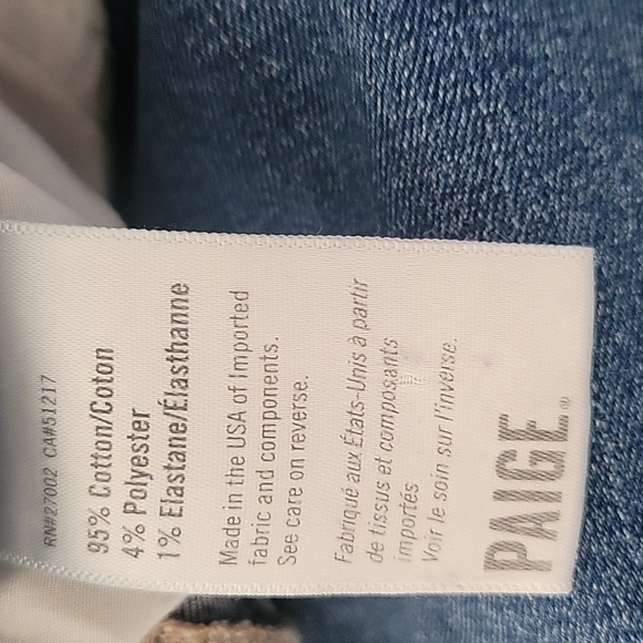 PAIGE Women's Flora Straight Jeans - Picture 4 of 8